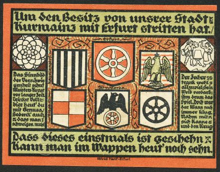 Wappen von Sömmerda/Coat of arms (crest) of Sömmerda