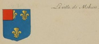 Blason de Mehun-sur-Yèvre/Coat of arms (crest) of {{PAGENAME