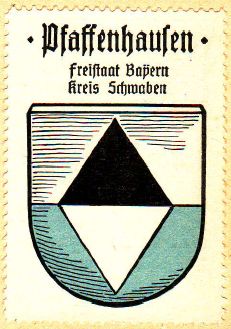 Wappen von Pfaffenhausen (Allgäu)