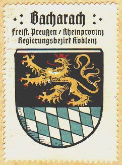Wappen von Bacharach/Coat of arms (crest) of Bacharach
