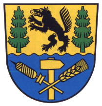 Wappen von Teichwolframsdorf/Arms (crest) of Teichwolframsdorf