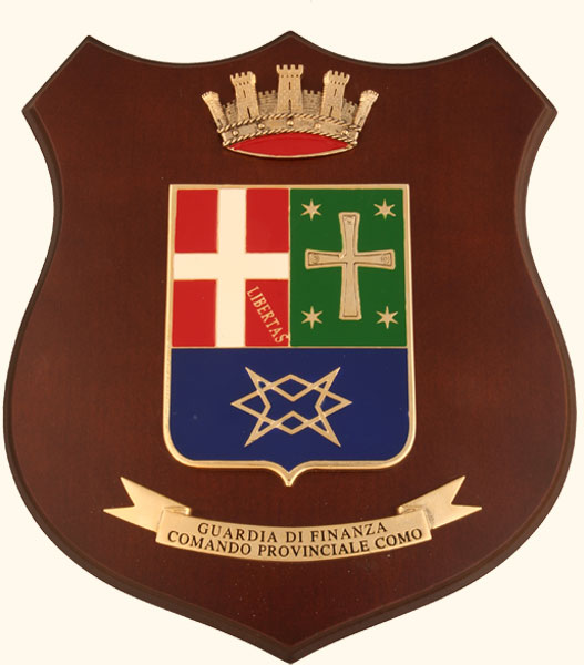 Coat of arms (crest) of Como Provincial Command, Financial Guard