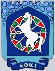 Coat of arms (crest) of Shaki