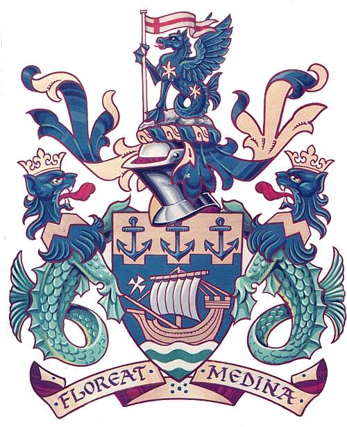 Arms (crest) of Medina (Isle of Wight)
