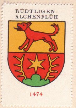 Wappen von/Blason de Rüdtligen-Alchenflüh