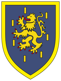 Coat of arms (crest) of the Armoured Brigade 15 Westerwald, German Army