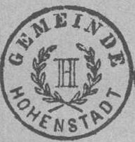Siegel von Hohenstadt