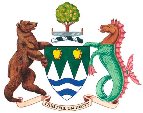 Arms (crest) of Kelowna