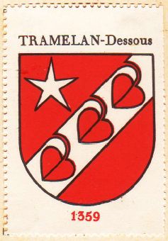 Wappen von/Blason de Tramelan-Dessous