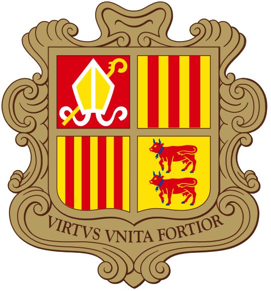 Arms of National Arms of Andorra