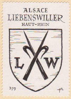 Blason de Liebenswiller/Coat of arms (crest) of {{PAGENAME