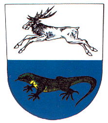 Arms (crest) of Ostrov nad Oslavou
