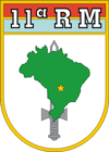 Coat of arms (crest) of the 11th Military Region - Lieutenant-Coronel Luiz Crois Region, Brazilian Army