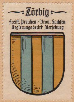 Wappen von Zörbig/Coat of arms (crest) of Zörbig