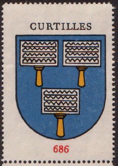 Wappen von/Blason de Curtilles