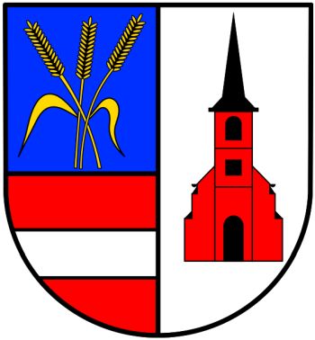 Wappen von Hüttingen bei Lahr/Arms (crest) of Hüttingen bei Lahr