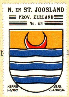 Wapen van Nieuw en Sint Joosland/Coat of arms (crest) of Nieuw en Sint Joosland