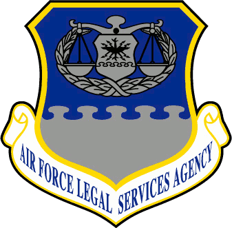 Coat of arms (crest) of the Air Force Legal Services Agency, US Air Force