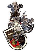Coat of arms (crest) of Akademische Burschenschaft Allemannia Graz