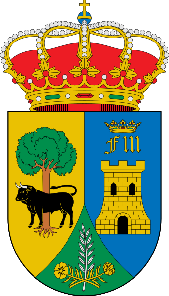 Escudo de Villar del Pedroso/Arms (crest) of Villar del Pedroso