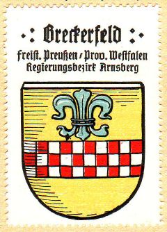 Wappen von Breckerfeld/Coat of arms (crest) of Breckerfeld