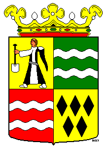 Wapen van Lauwerswâlden/Coat of arms (crest) of Lauwerswâlden