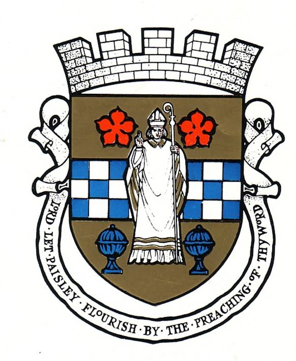 Coat of arms (crest) of Paisley