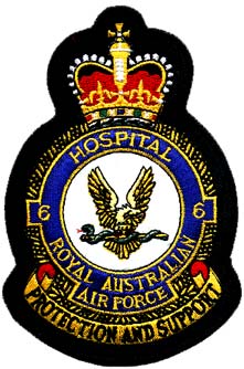 Coat of arms (crest) of the No 6 Hospital, Royal Australian Air Force