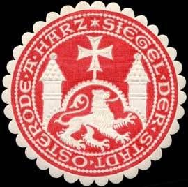 Wappen von Osterode am Harz/Coat of arms (crest) of Osterode am Harz
