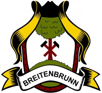 Wappen von Breitenbrunn (Erzgebirge)/Arms (crest) of Breitenbrunn (Erzgebirge)