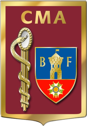 Blason de Armed Forces Military Medical Centre Belfort, France/Arms (crest) of Armed Forces Military Medical Centre Belfort, France