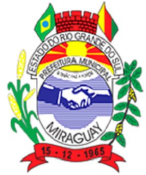 Brasão de Miraguaí/Arms (crest) of Miraguaí