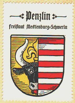Wappen von Penzlin/Coat of arms (crest) of Penzlin