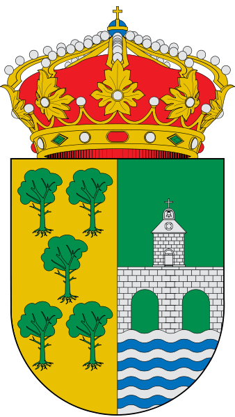 Escudo de Pinos Puente/Arms (crest) of Pinos Puente