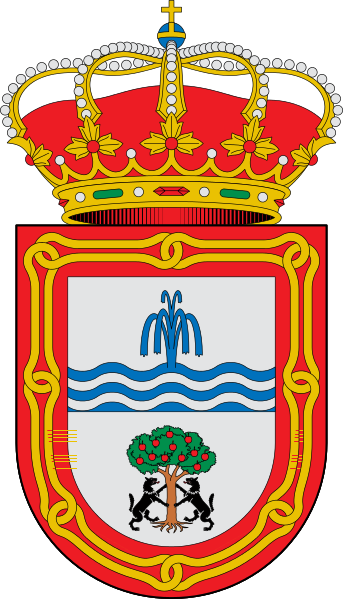 Escudo de Baños de Montemayor/Arms (crest) of Baños de Montemayor