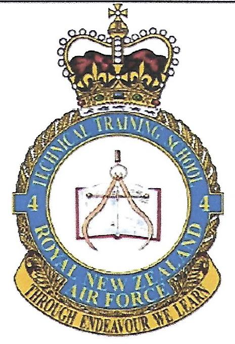 Coat of arms (crest) of the No 4 Technical Training School, RNZAF