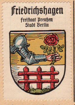 Wappen von Friedrichshagen (Berlin)/Coat of arms (crest) of Friedrichshagen (Berlin)