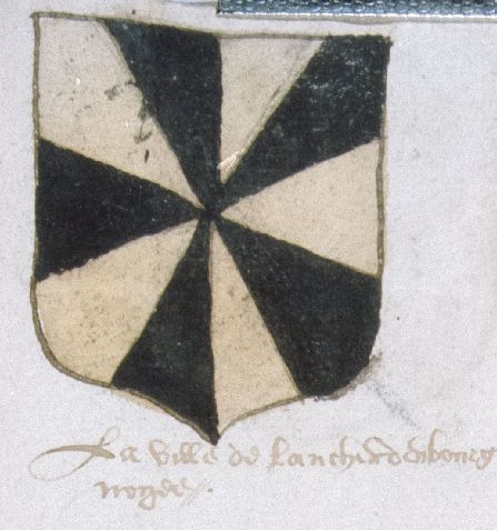 Wapen van Langaardenburg/Arms (crest) of Langaardenburg
