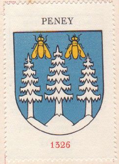 Wappen von/Blason de Peney-le-Jorat