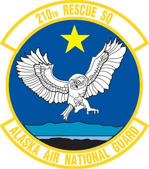 Coat of arms (crest) of the 210th Rescue Squadron, Alaska Air National Guard