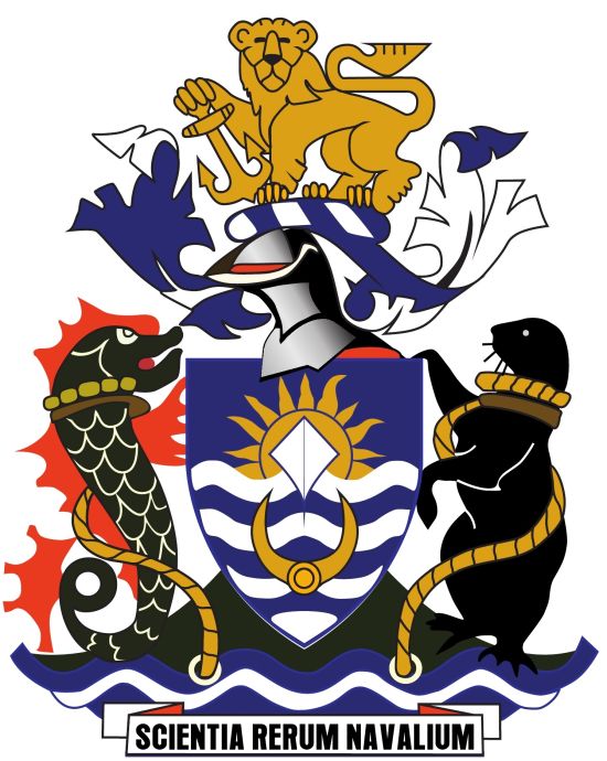 Arms of South African Institute of Marine Engineers and Naval Architects