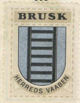 Arms (crest) of Brusk Herred