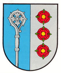 Wappen von Ensheim (Saarbrücken)/Arms (crest) of Ensheim (Saarbrücken)