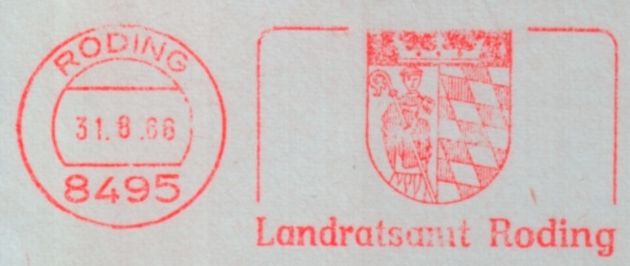 Wappen von Roding (kreis)/Coat of arms (crest) of Roding (kreis)
