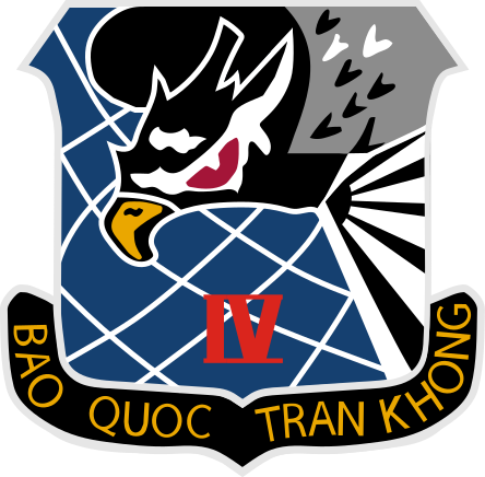 Coat of arms (crest) of the IV Air Division, AFVN