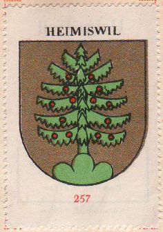 Wappen von/Blason de Heimiswil