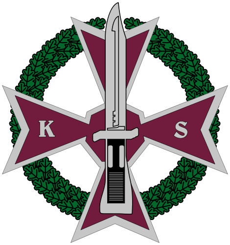 Coat of arms (crest) of the Infantry School, Latvia