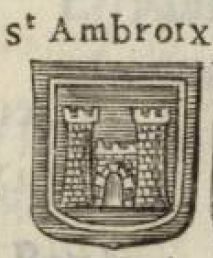 Coat of arms (crest) of Saint-Ambroix (Gard)