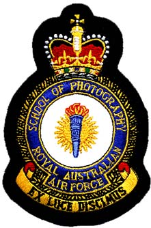 Coat of arms (crest) of the School of Photography, Royal Australian Air Force