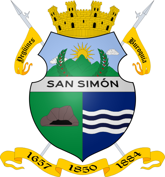 Escudo de Simon Rodriguez/Arms (crest) of Simon Rodriguez